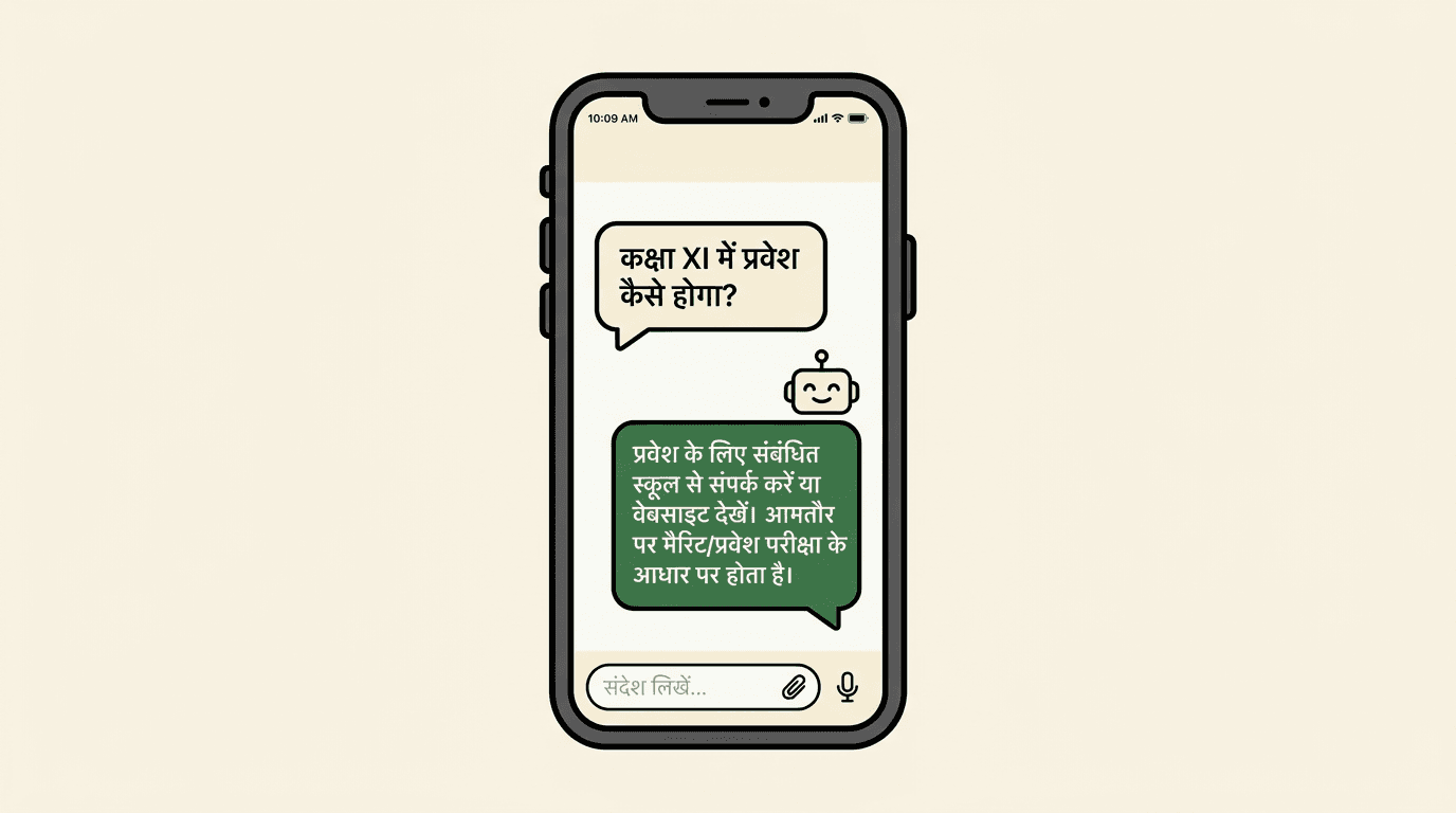 AI chat — Hindi + English — FileNest